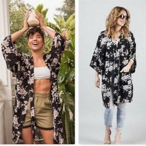 Spiritual Gangster Floral Robe/Kimono